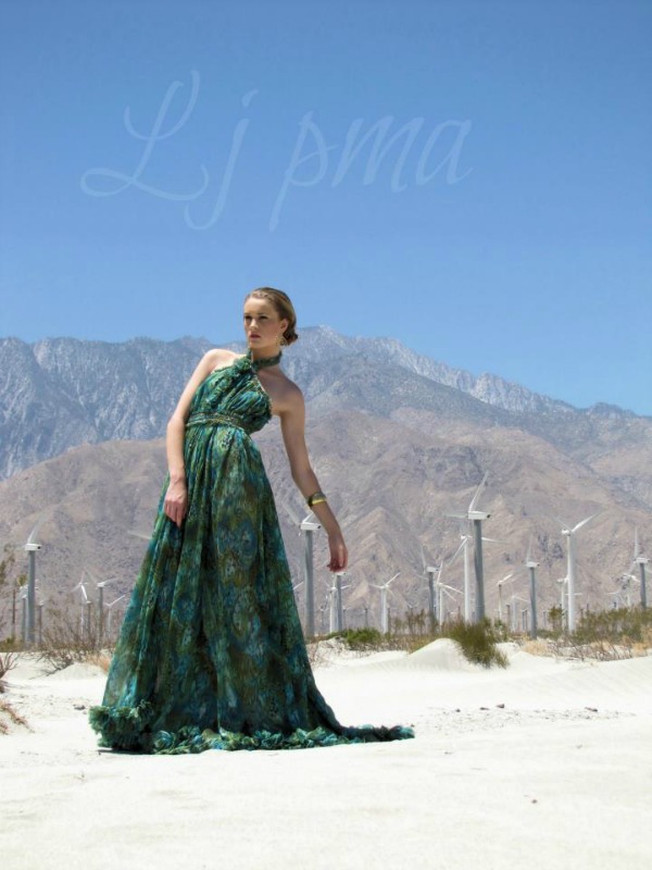 Female model photo shoot of Lj pma, makeup by Crystal Islas, clothing designed by Cheri Wilson Chagollan