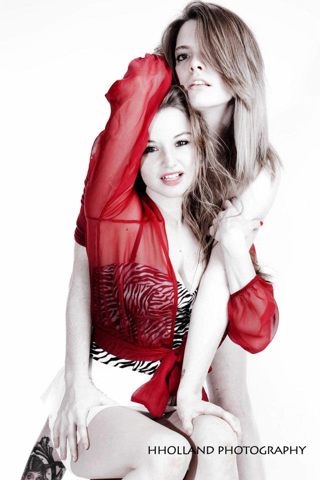 Female model photo shoot of Tiff-Monsta and Sarah Beaty