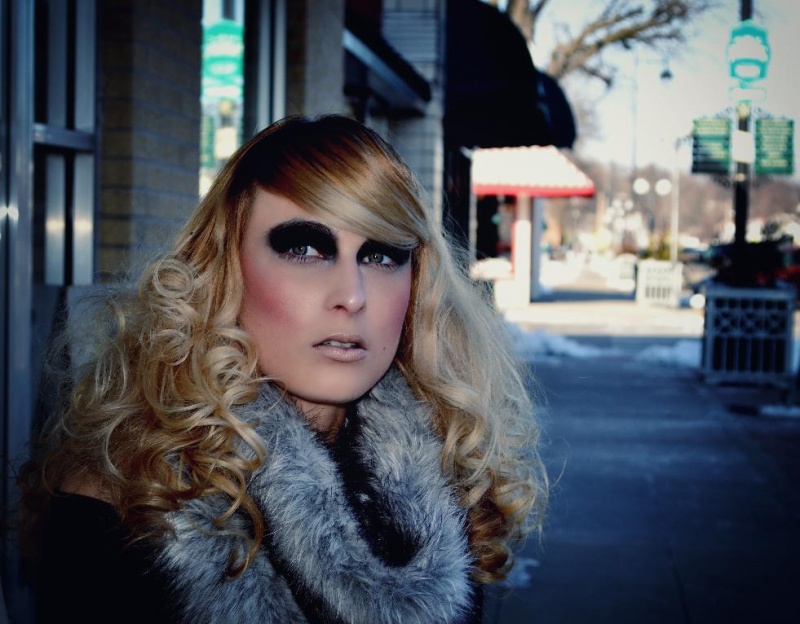 Female model photo shoot of Mj-C  in NEW YORK
