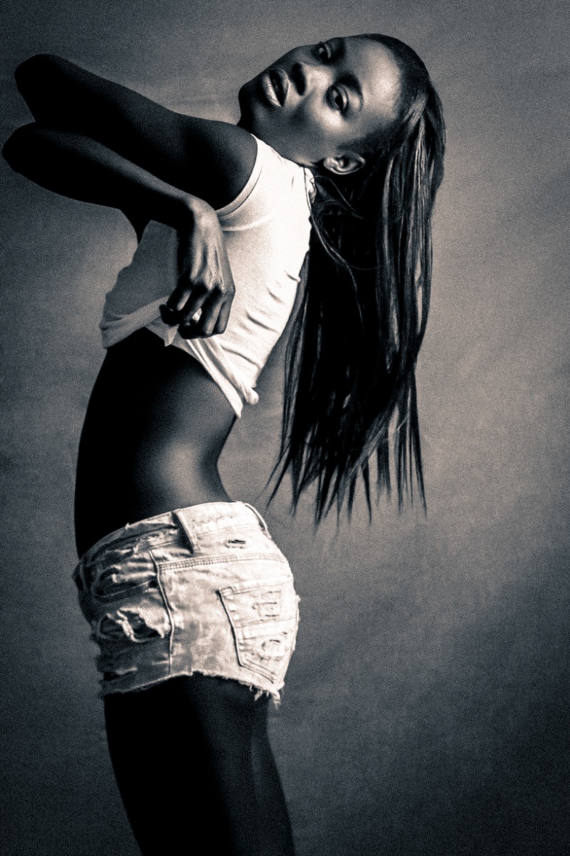 Female model photo shoot of  Caniesha by Lloyd Crawford in Brooklyn