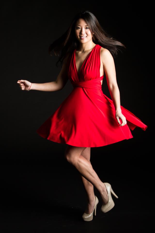 Female model photo shoot of Tiffany Kay Tam in Red Studios