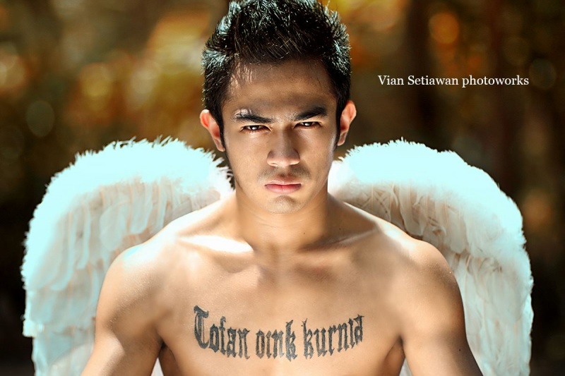 Male model photo shoot of vian setiawan