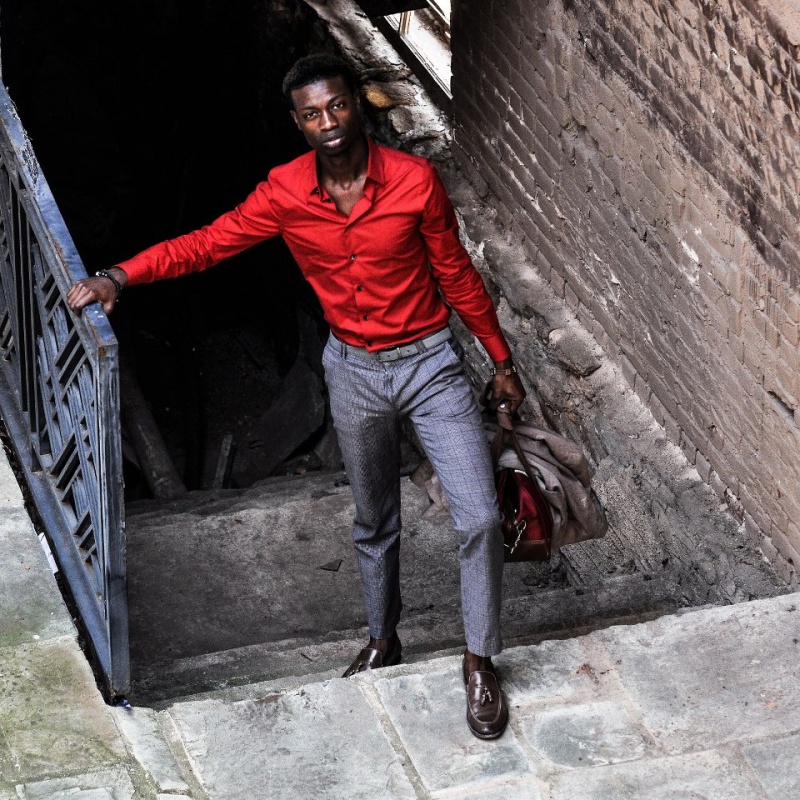 Male model photo shoot of KayJay Nwankwo