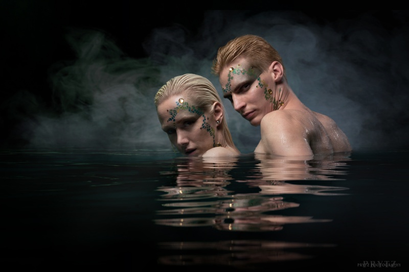 Male and Female model photo shoot of Prytz, NatalieSwed and Mikael Lindberg in Stockholm