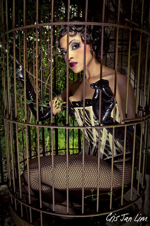 Female model photo shoot of Valentina Azul by Cris Jan Lim, makeup by Natasha Marcelina MUA