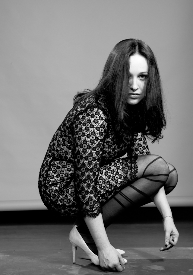 Female model photo shoot of Ruby Padwick in Basement Studio 7