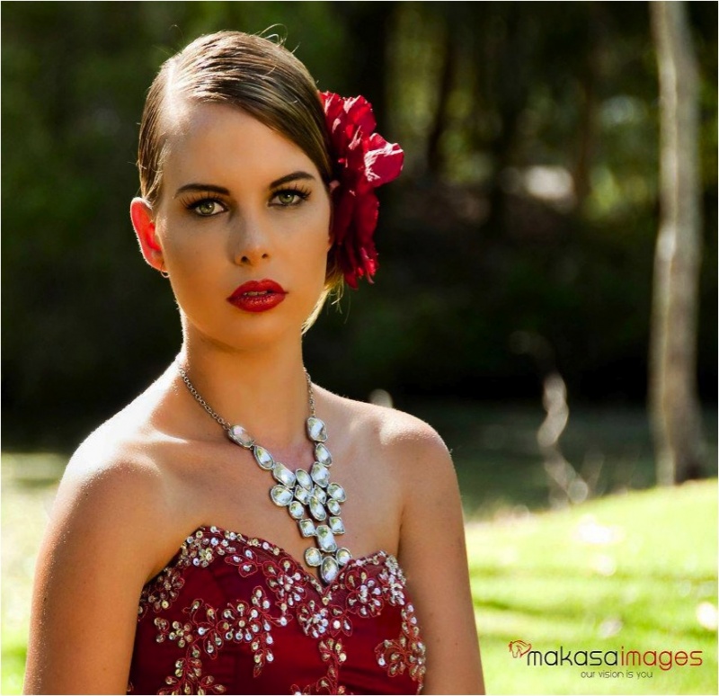 Female model photo shoot of Angel B Adams in rosser park botanical gardens