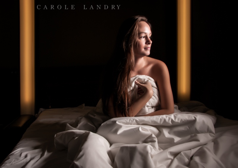 Female model photo shoot of Carole Landry  in Quebec, Quebec