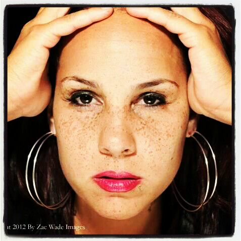 Female model photo shoot of FreckleMade