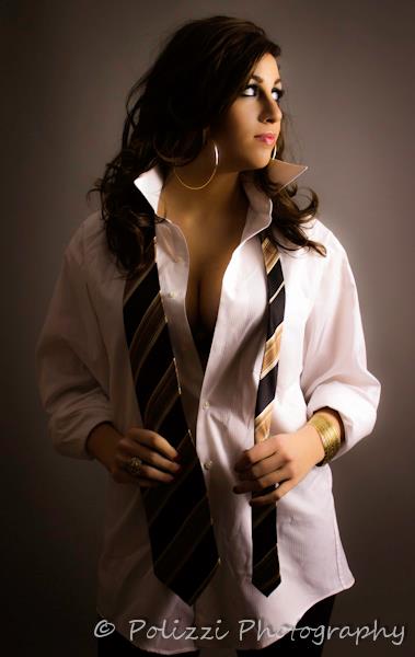 Female model photo shoot of Vanessa Lynn B  by Polizzi Photography, makeup by Alexis Colon