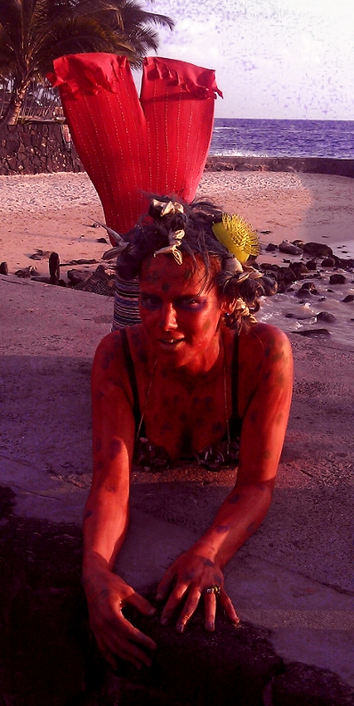 Female model photo shoot of Alisha Naomi Fisher in Kona,Hawaii