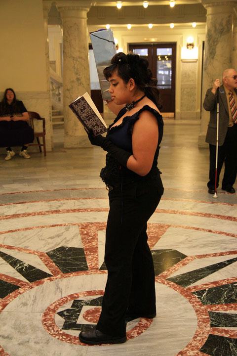 Female model photo shoot of Gorgeous_Harmony in Capitol, hair styled by bbthestylist