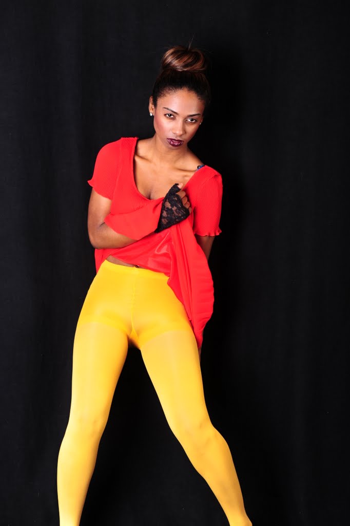 Female model photo shoot of SacheTania in Jazzy Studios