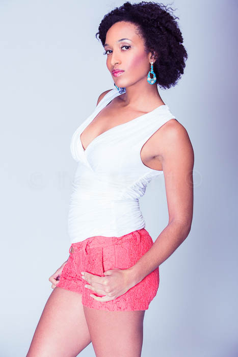 Female model photo shoot of Nia  by Tre-Mont Photography, makeup by Martina Barnett