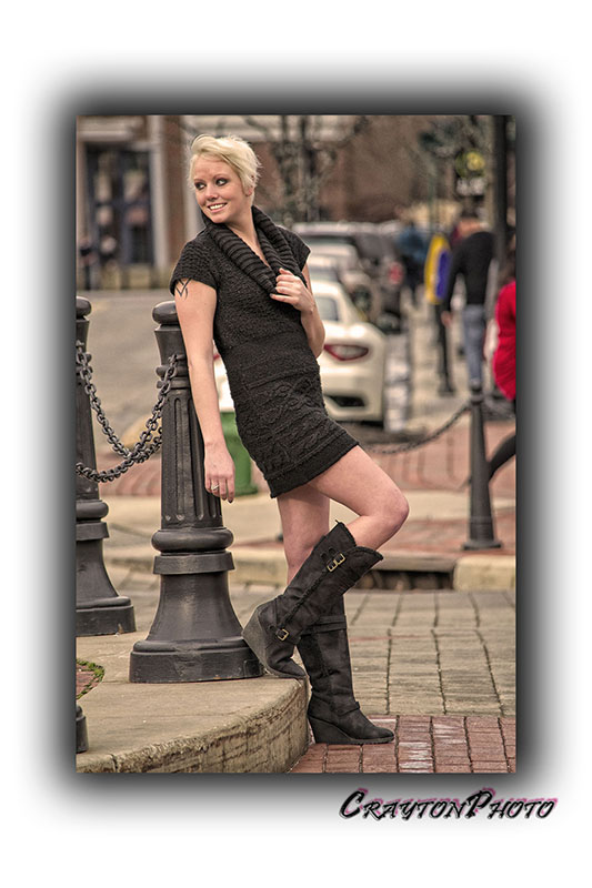 Female model photo shoot of MissyC25 in Crocker Park