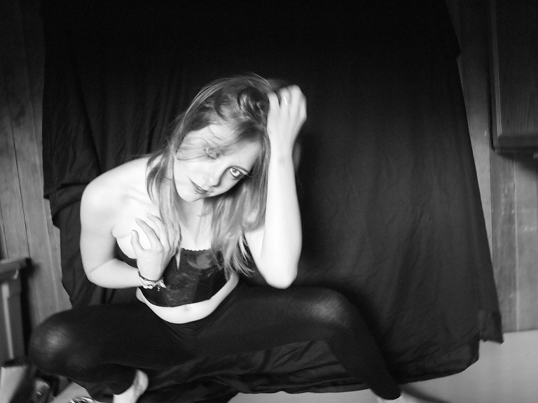 Female model photo shoot of mallory frayer 