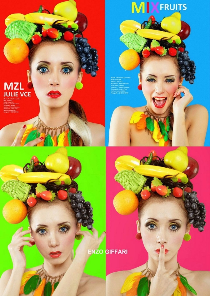 Female model photo shoot of Marsheilla Laurrenth by Enzo Giffari in Indonesia, makeup by JulieVCE