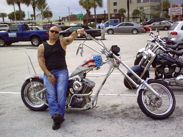Male model photo shoot of BadBiker9 in Daytona Bike Week