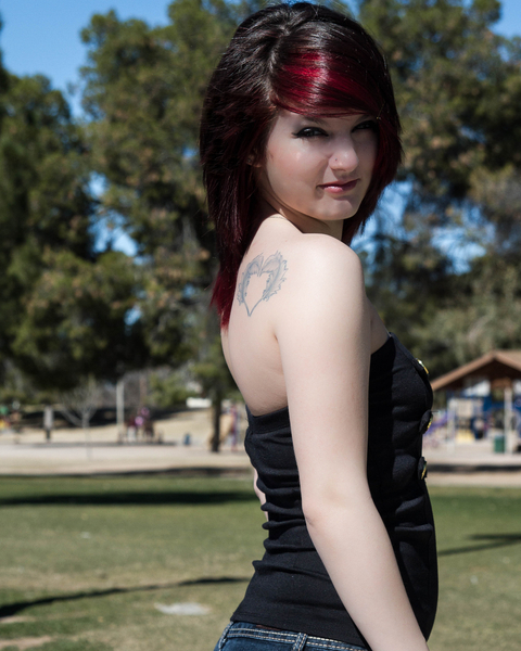 Female model photo shoot of Alexis Corby by ARIZONA PHOTO EVENTS in Reid Park