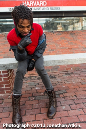 Male model photo shoot of bronzedude in Harvard University, Cambridge