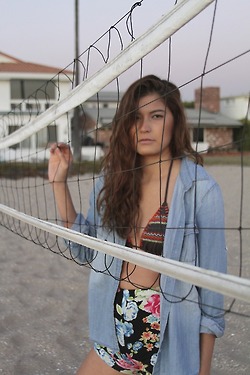 Female model photo shoot of Carli Critchfield  in Newport Beach, California