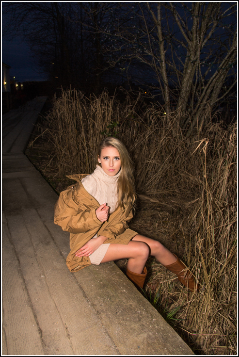Female model photo shoot of Louann soet by robert b mitchell