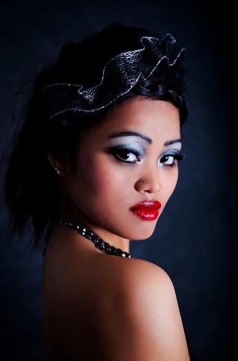 Female model photo shoot of Anela Gellie, makeup by Darling Diva Makeup 