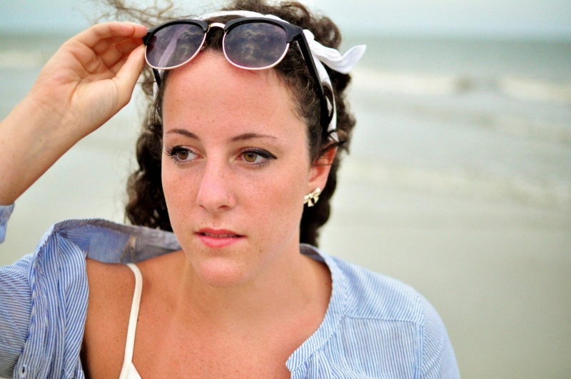 Female model photo shoot of Megan Colleen Newton in Hilton Head, South Carolina
