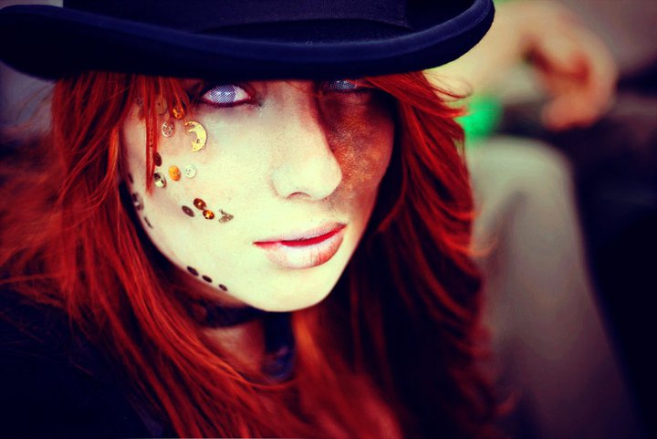 Female model photo shoot of Molly Deneuve in Canning Town, London.