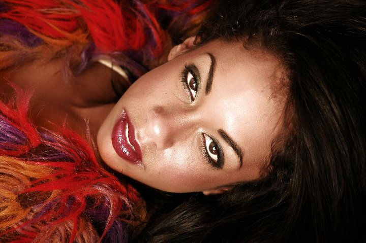Female model photo shoot of DHEVERANEE in London
