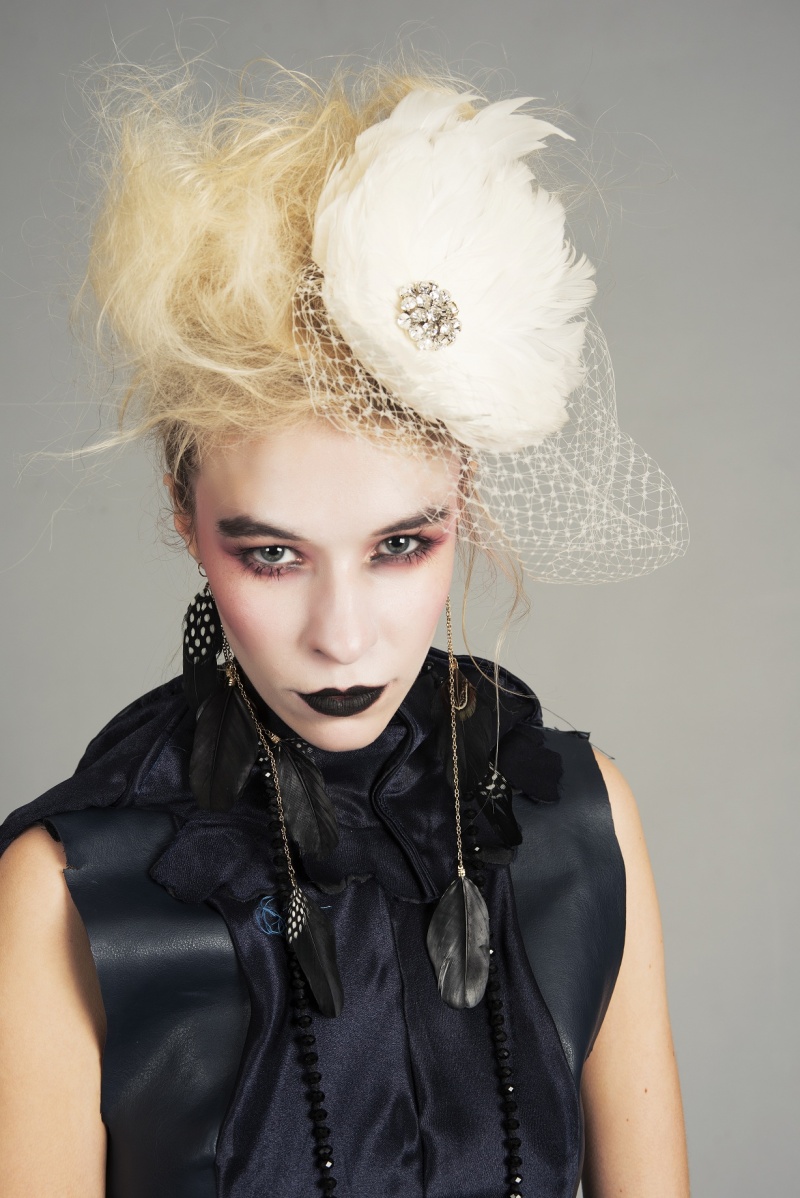 Female model photo shoot of IB Make-up Artistry