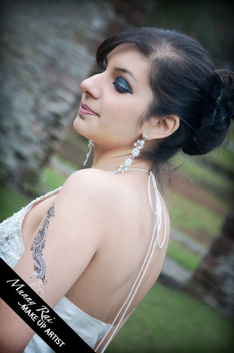 Female model photo shoot of Munny Rai MUA by Sharan Rai Photography