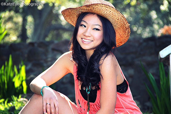 Female model photo shoot of KatzEyePhoto and Murphy Yun in Topanga, CA