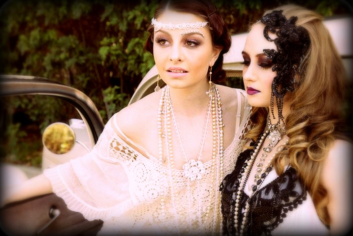Female model photo shoot of Heather Rae and Rayne Day by Julietsdream, makeup by Priscilla D Artist