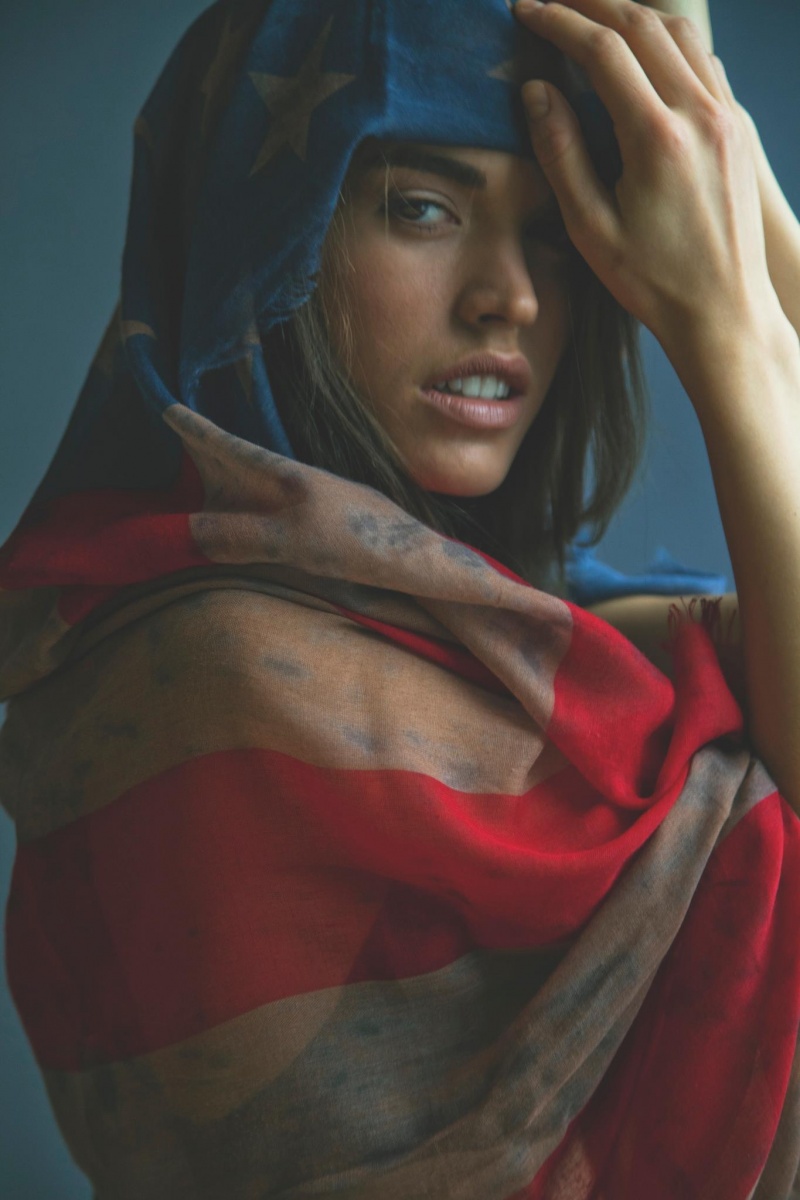 Female model photo shoot of Roe Mendez by Jake Weisz in Inglot Studio Chelsea NY