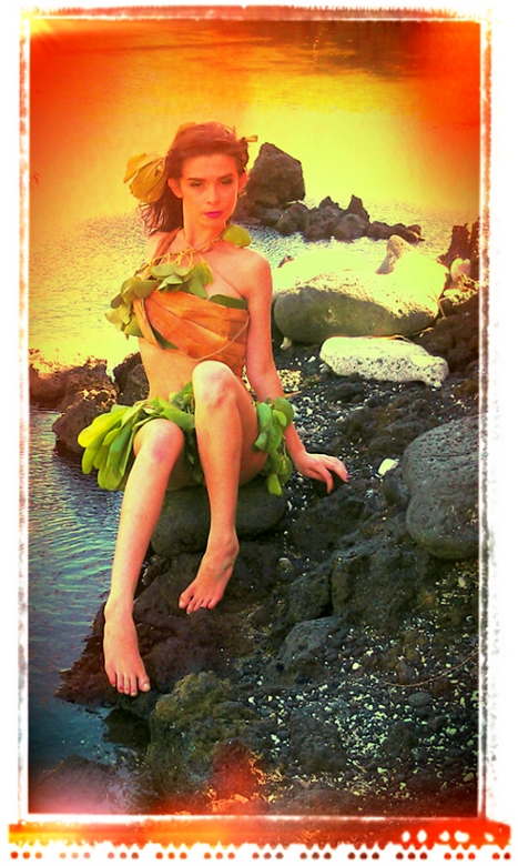 0 model photo shoot of Truth Fashions in Big Island, Hawaii