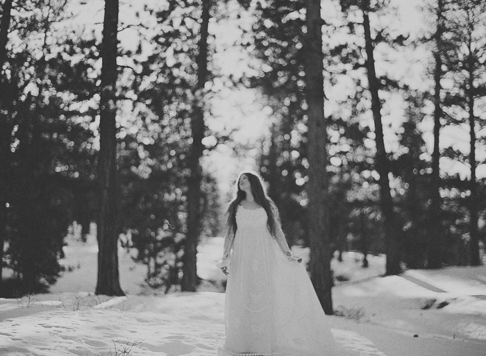 Female model photo shoot of Fae Northern by Gaby J Photography in Mt Charleston, NV