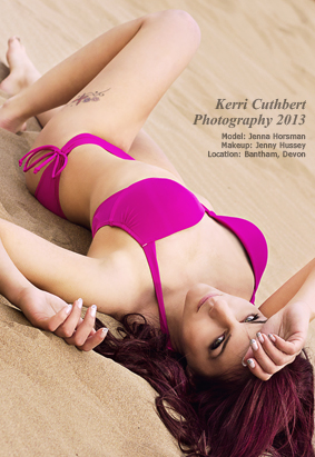 Female model photo shoot of Kerri Cuthbert in Bantham, Devon