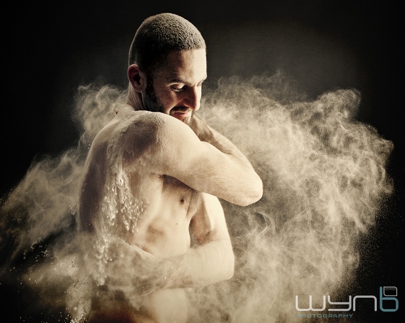 Male model photo shoot of Wyn Bligh - photography in London