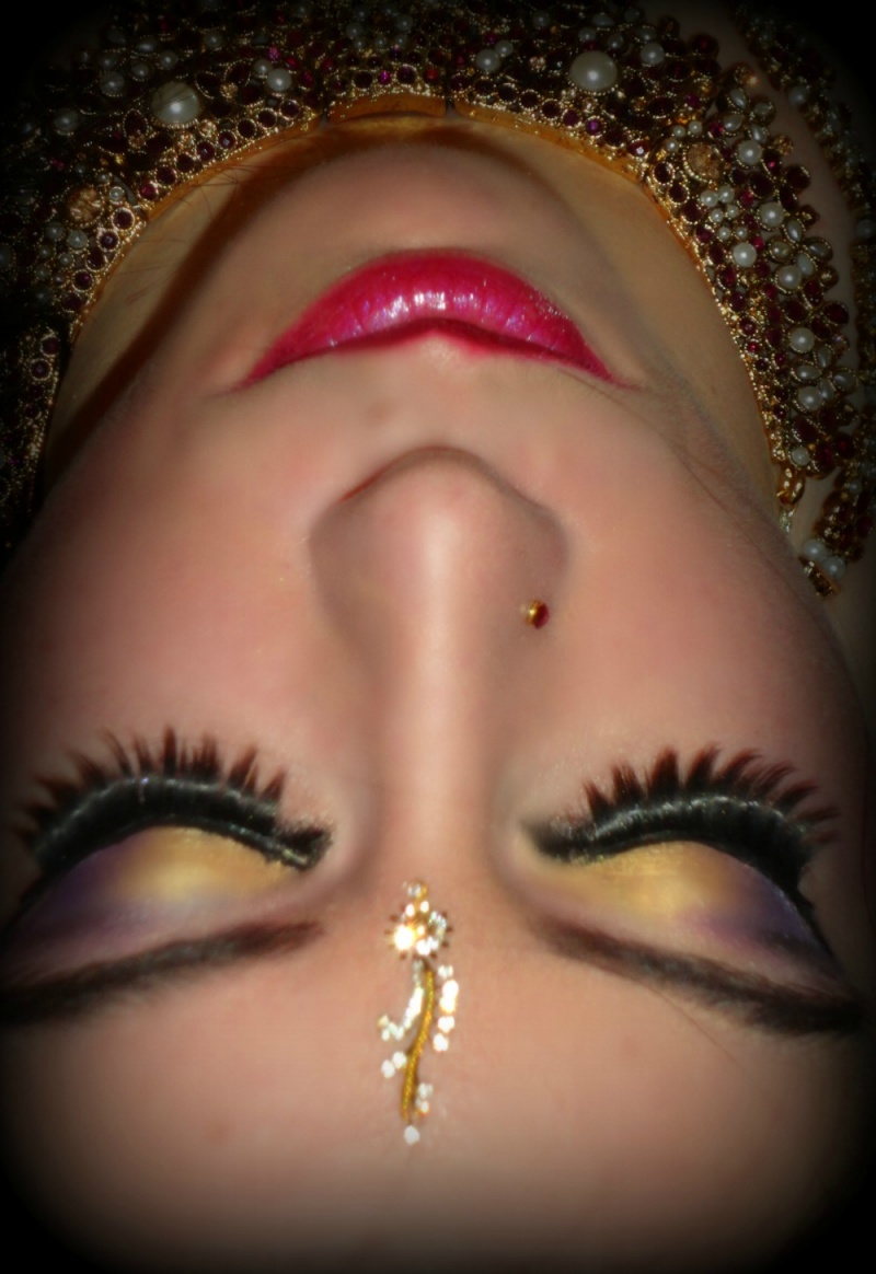 Female model photo shoot of Mahima - Make Up Artist and Miss Gold Dust