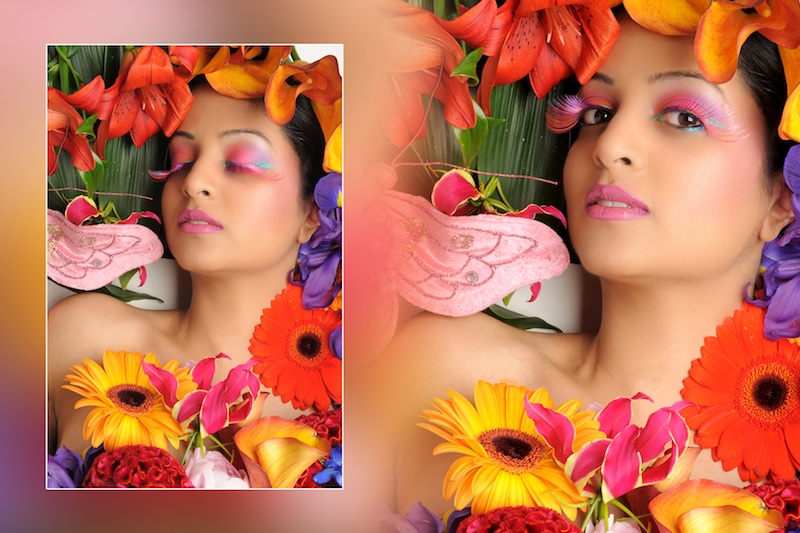 Female model photo shoot of Viva Makeup Artist