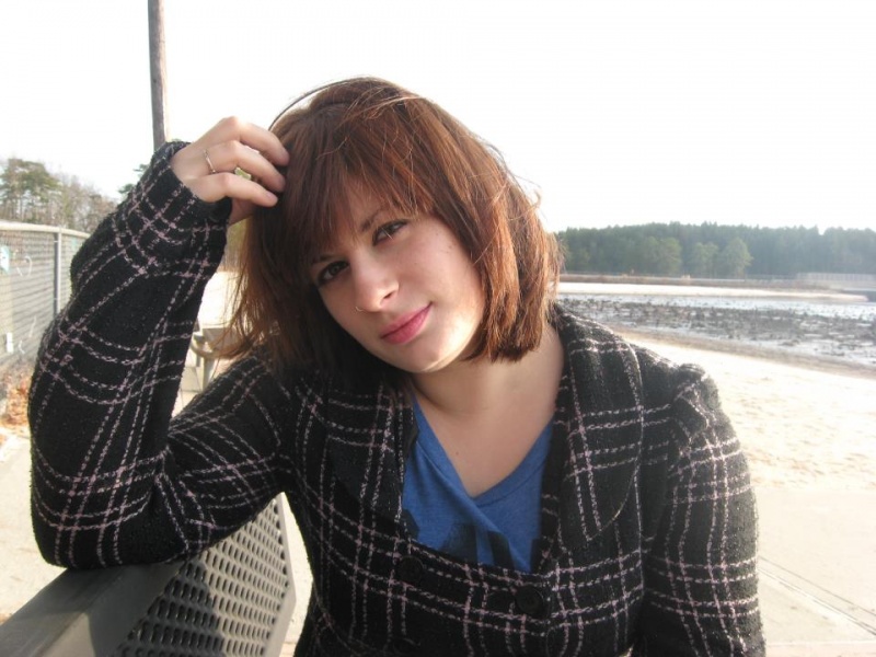 Female model photo shoot of Yukie in Lake