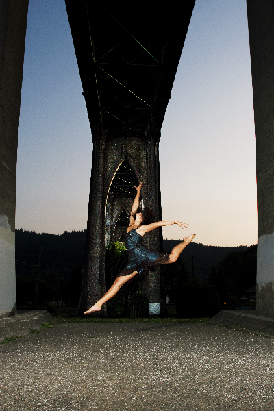 Female model photo shoot of Ariana Danielle Gast in St. Johns Bridge, N. Portland, OR