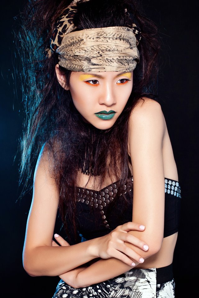 Female model photo shoot of Mel Richards Makeup Art by Mai Tilson in London, ON
