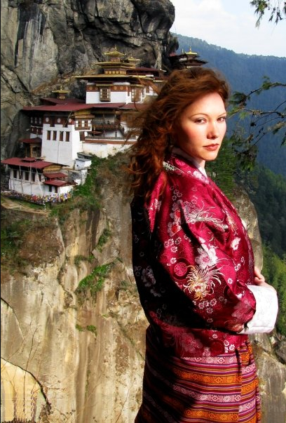 Female model photo shoot of Aja Certified in Bhutan