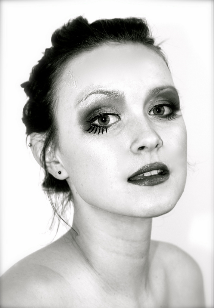 Female model photo shoot of ALS Photo, makeup by Olga Albova