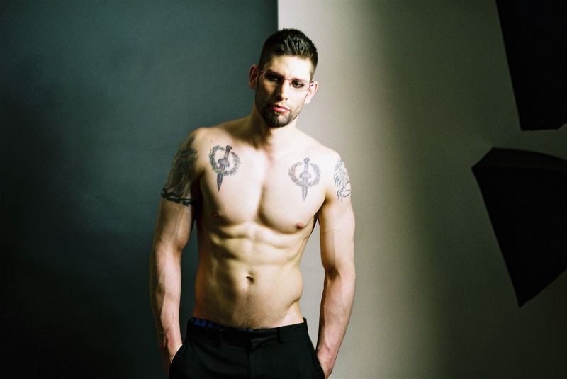 Male model photo shoot of Philip Berzamanis by Issa Yazji