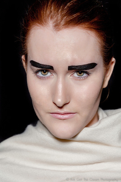 Female model photo shoot of Anna Make Up Artist in Edinburgh