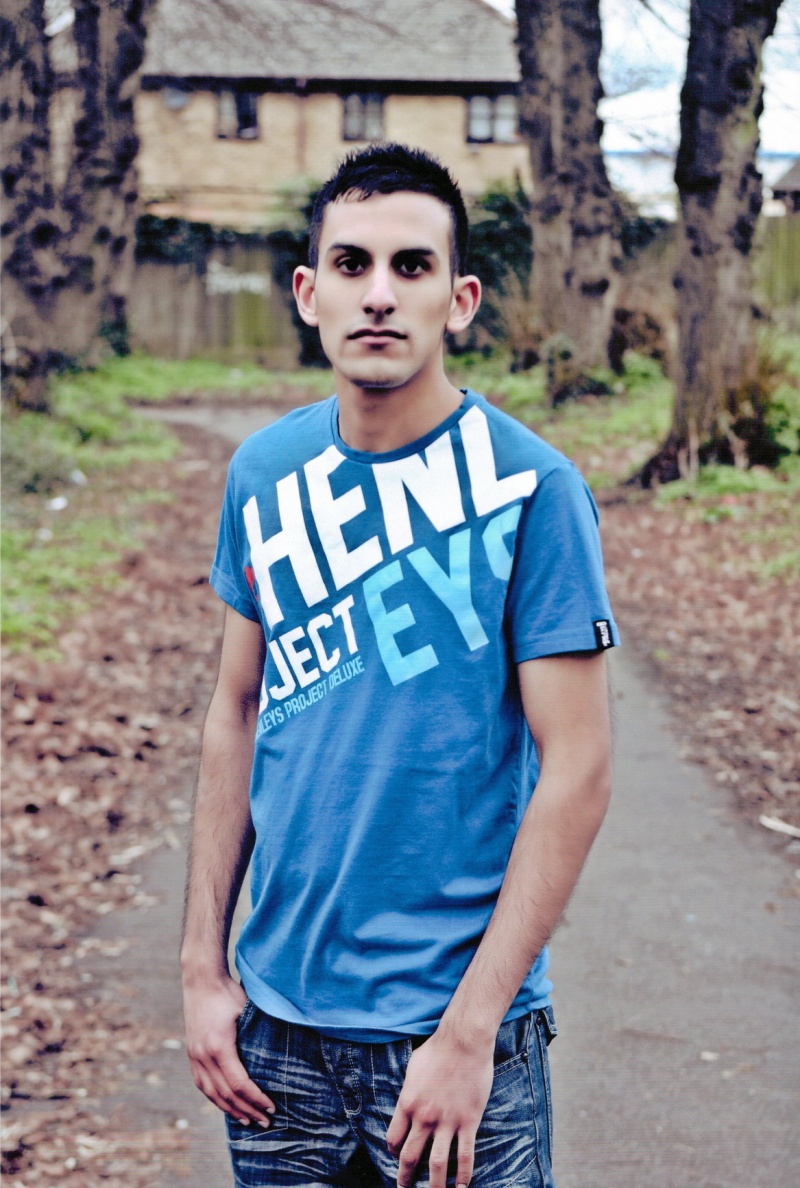 Male model photo shoot of Hamza x