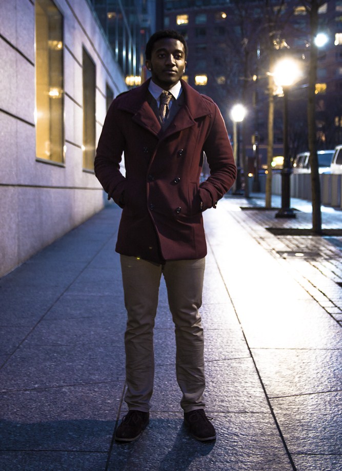 Male model photo shoot of Christopher Lespinasse in Tribeca, New York City